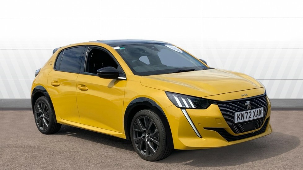 Peugeot 208 Gt Yellow
