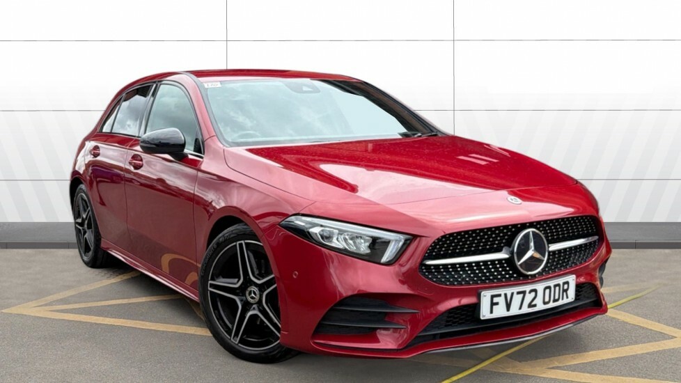 Mercedes-Benz A Class Amg Line Red