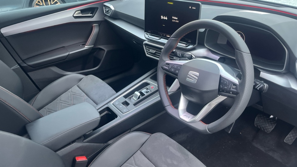 Seat Leon Fr Black Edition White #6