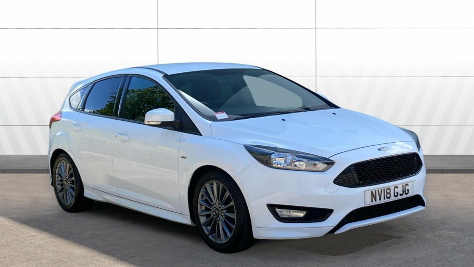 Ford Focus St-line White