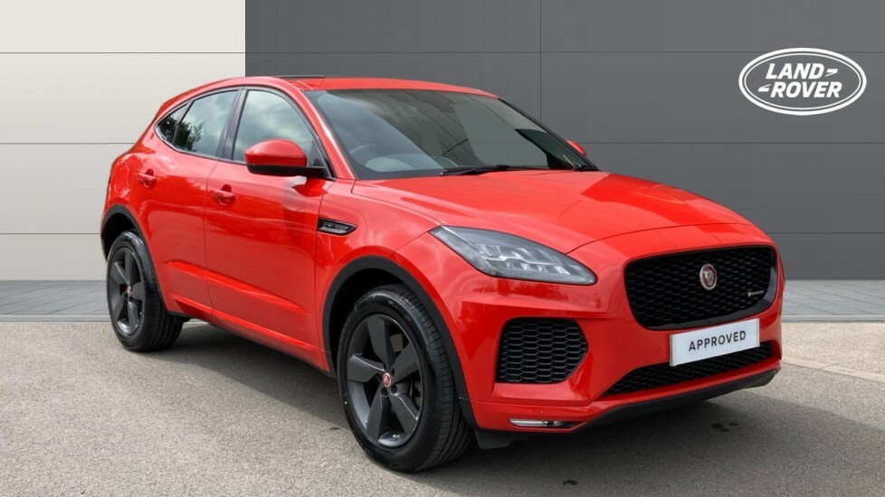 Jaguar E-Pace Chequered Flag Edition Red