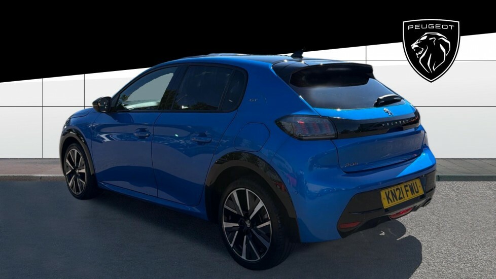 Peugeot 208 Gt Blue #2