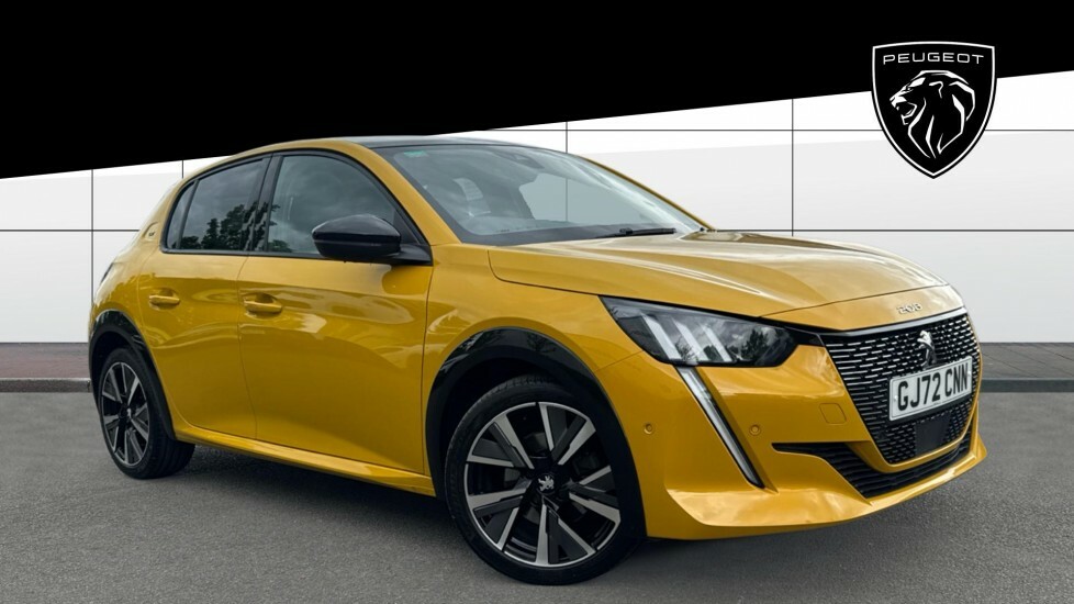 Peugeot 208 Gt Yellow