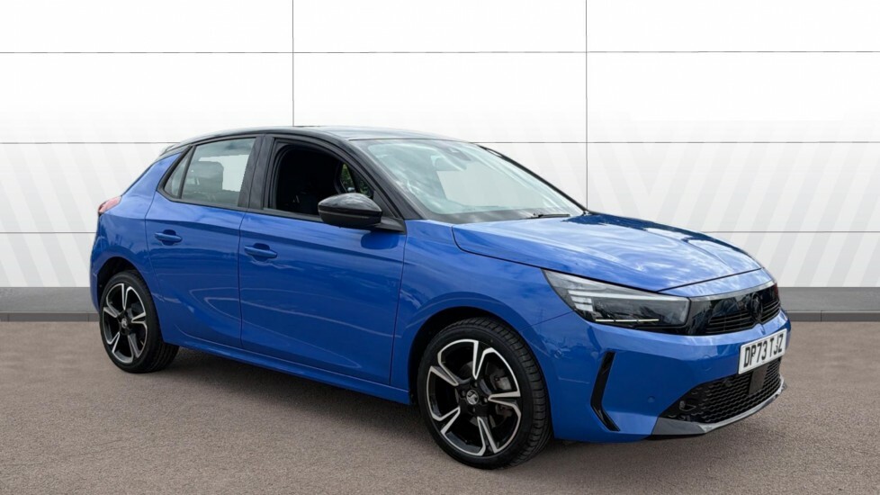 Vauxhall Corsa Gs DP73TJZ Blue