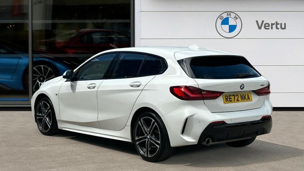 BMW 1 Series M Sport RE72NKA White #2