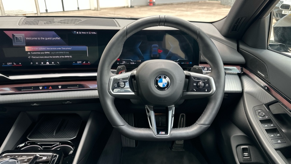 BMW 5 Series M Sport WG75NND Black #5