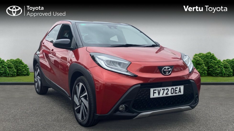 Toyota Aygo X Exclusive Red