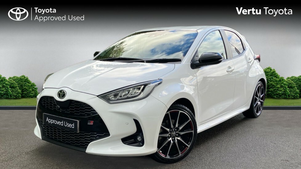 Toyota Yaris Gr Sport YP23HCL White #3