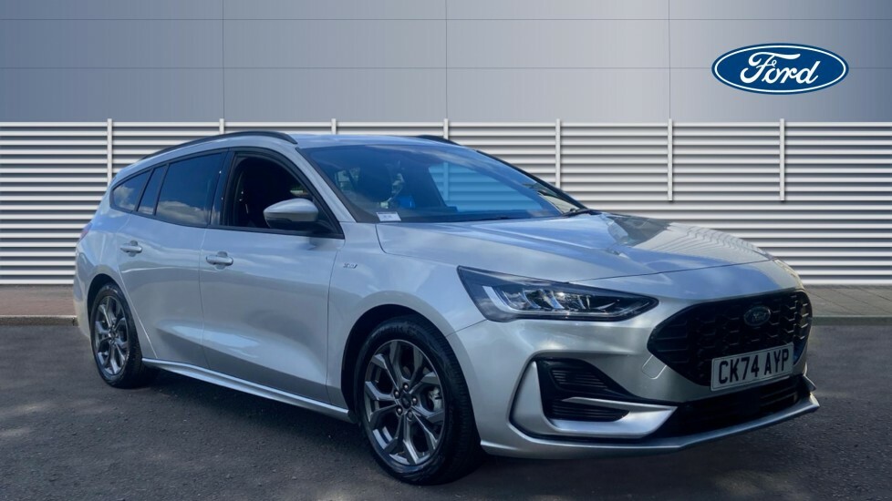 Ford Focus St-line Silver