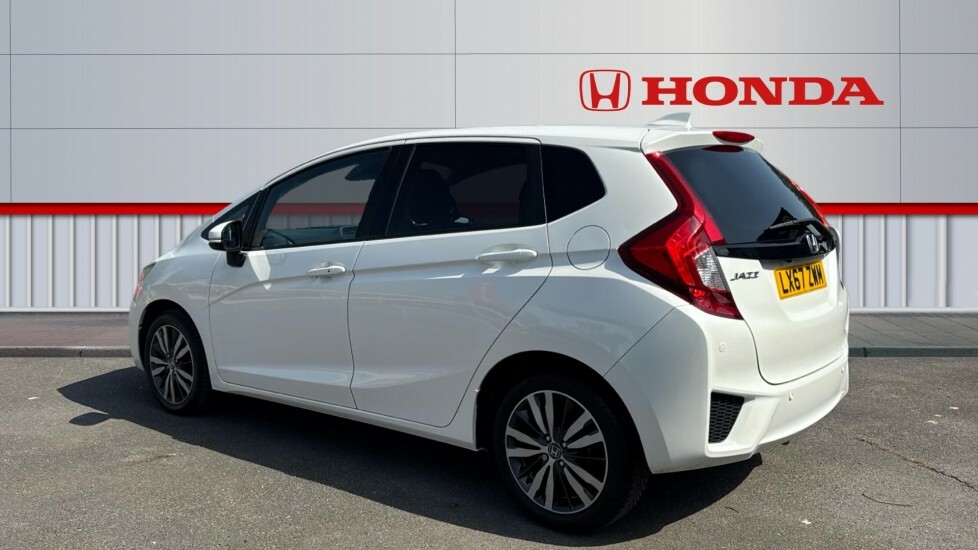 Honda Jazz Ex White #3