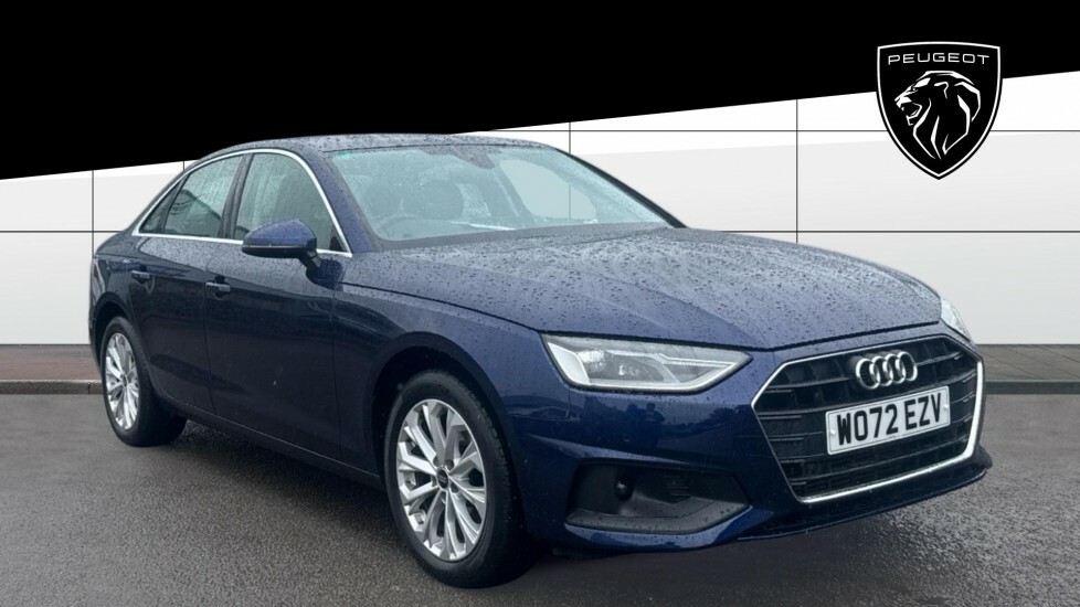 Audi A4 Technik Blue
