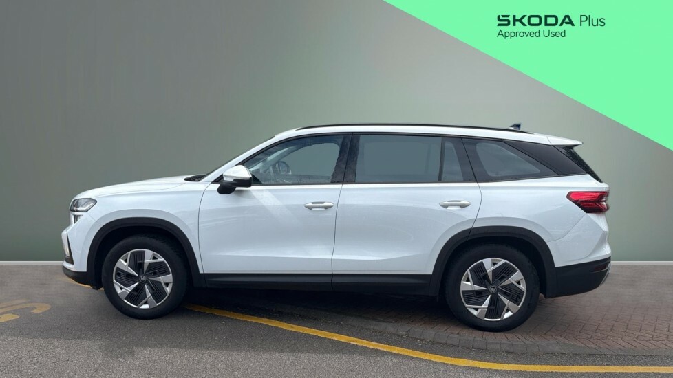 Skoda Kodiaq Se White #4