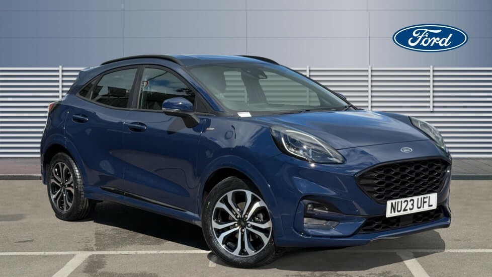 Ford Puma St-line Blue
