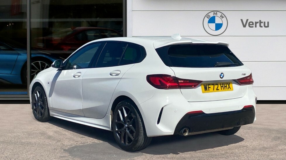 BMW 1 Series M Sport WF72HHX White #2