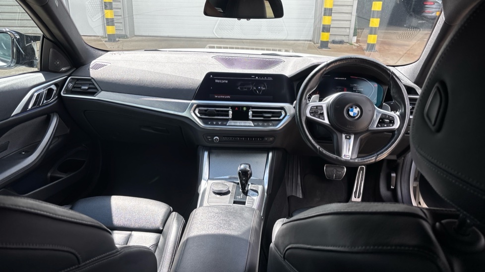 BMW 4 Series Gran Coupe M440d White #4