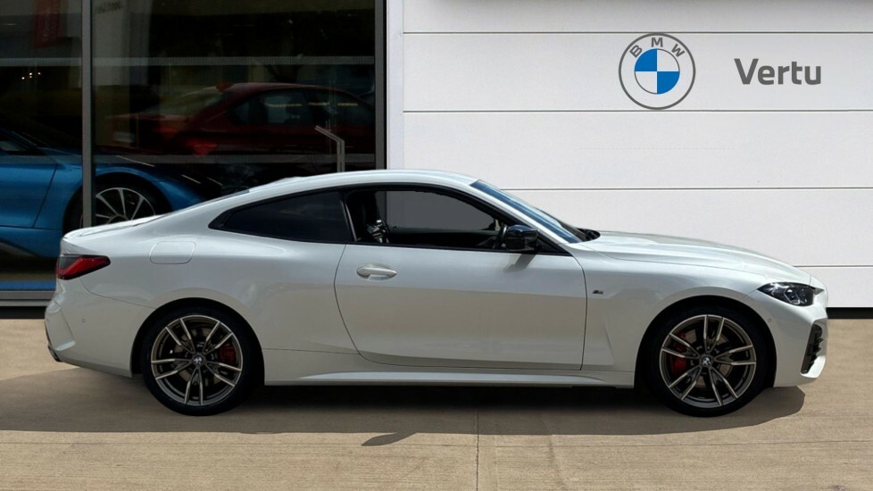 BMW 4 Series Gran Coupe M440d White #3