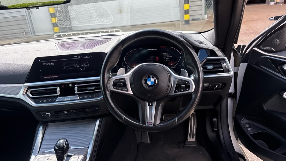 BMW 4 Series Gran Coupe M440d White #5
