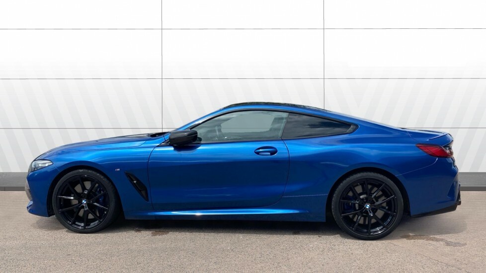 BMW 8 Series Gran Coupe 840D Xdrive Blue #3