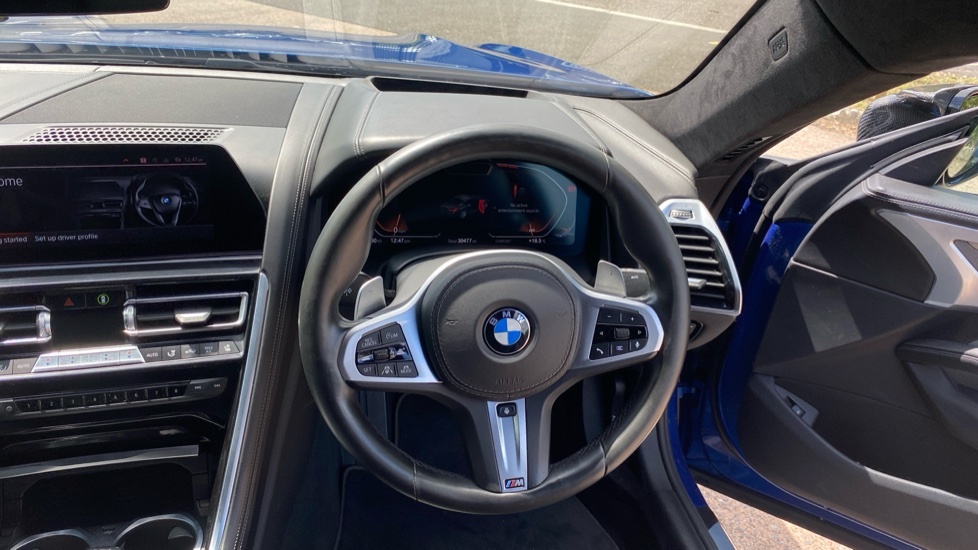 BMW 8 Series Gran Coupe 840D Xdrive Blue #5
