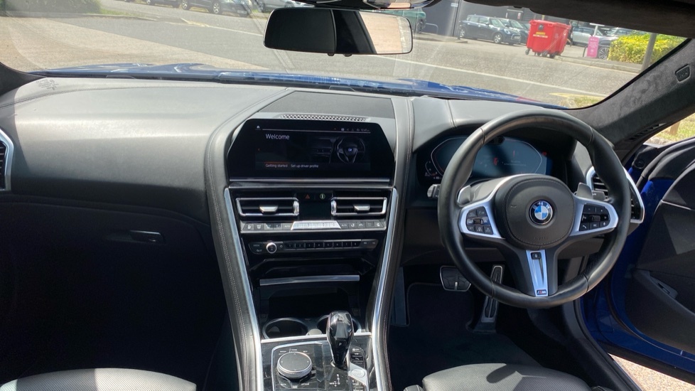 BMW 8 Series Gran Coupe 840D Xdrive Blue #4
