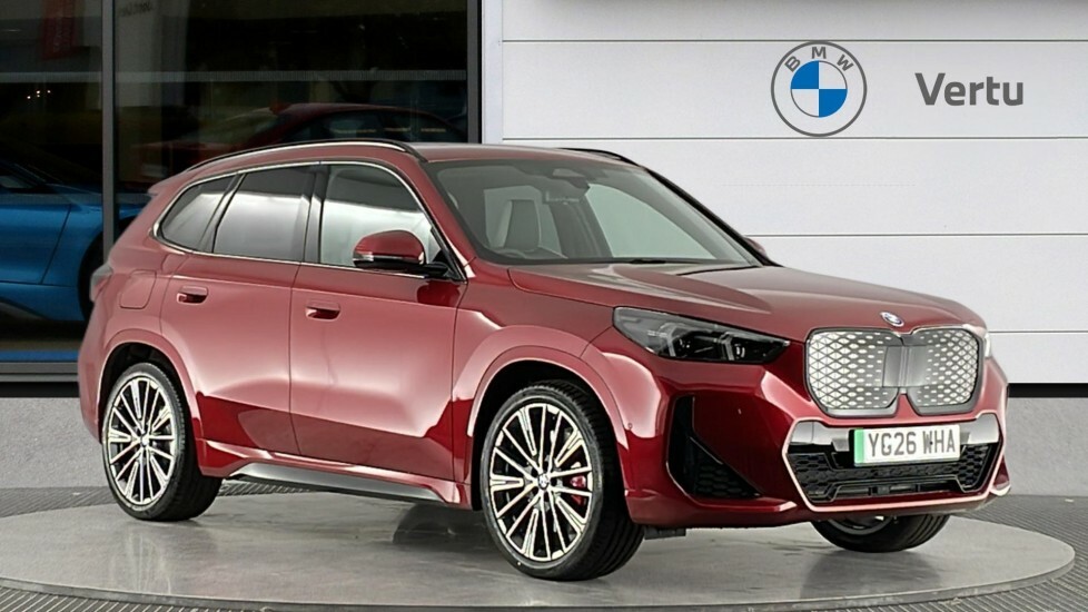 BMW iX1 Shadow Edition Red