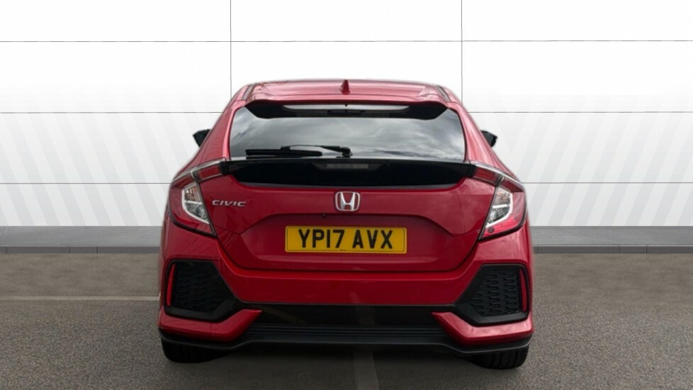 Honda Civic Sr Red #6