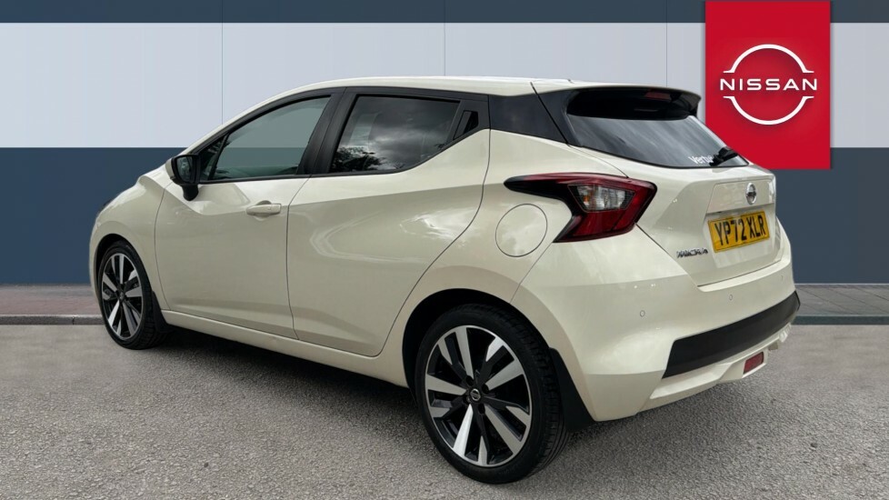 Nissan Micra Tekna YP72XLR White #2