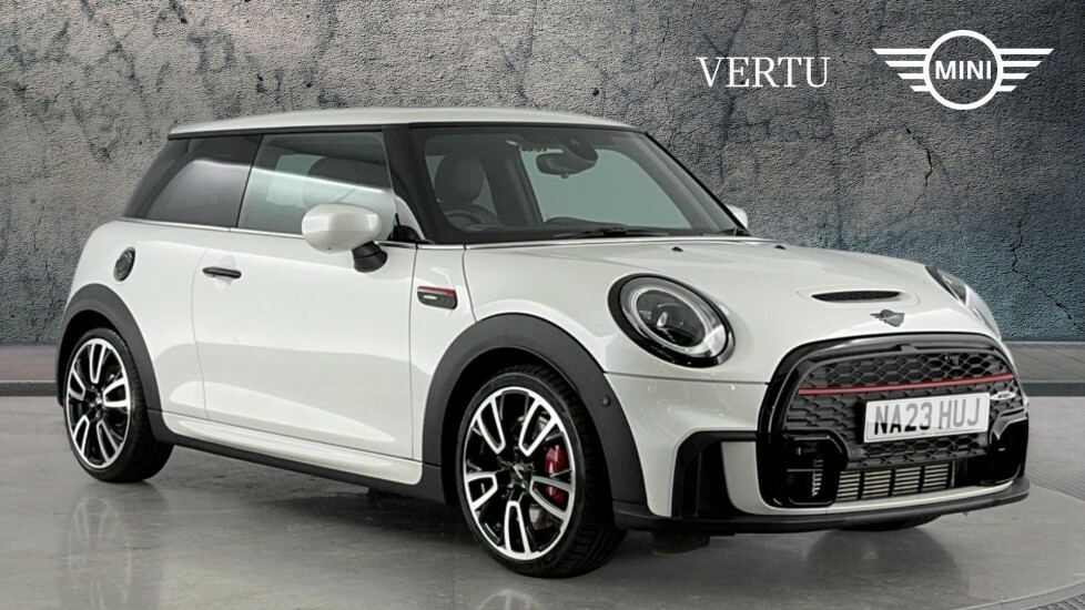 Mini Hatch John Cooper Works White