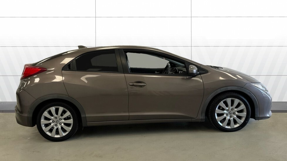 Honda Civic Ex Gt Silver #5
