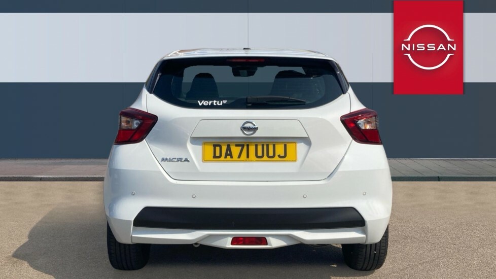 Nissan Micra Acenta White #6