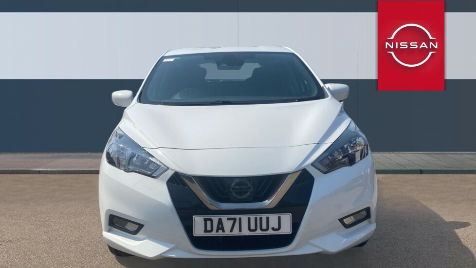 Nissan Micra Acenta White #3