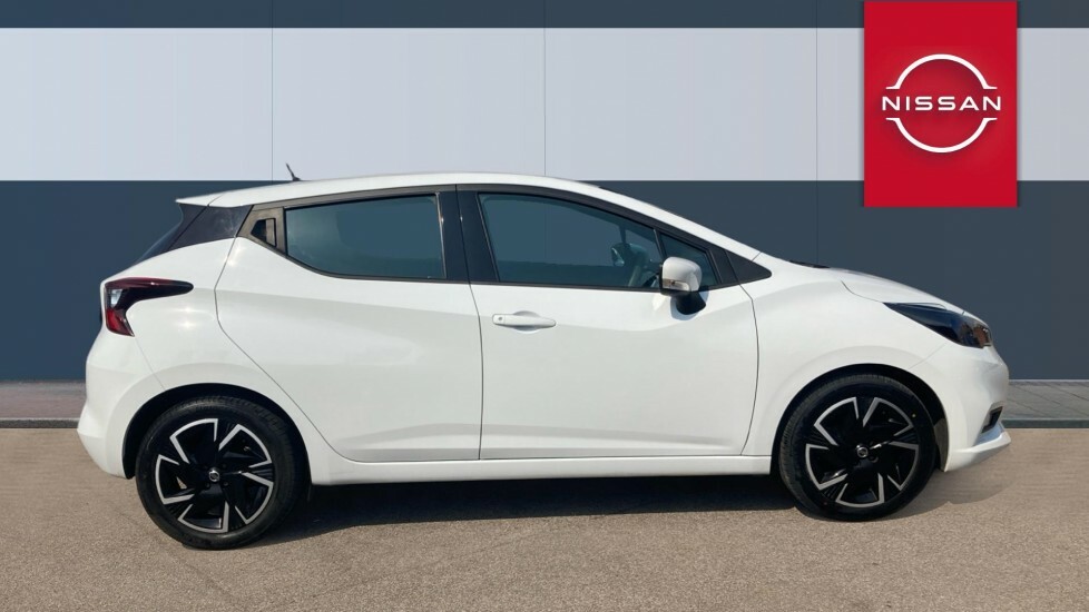 Nissan Micra Acenta White #5