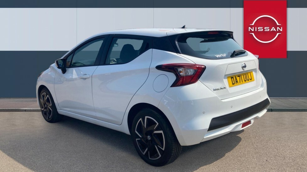 Nissan Micra Acenta White #2
