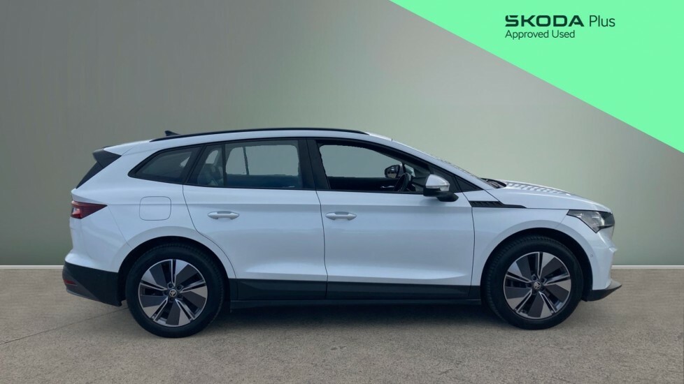Skoda ENYAQ 60 Ecosuite YB72BJJ White #4