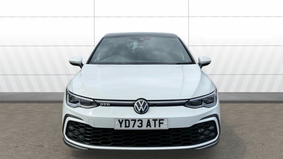Volkswagen Golf Gtd White #3