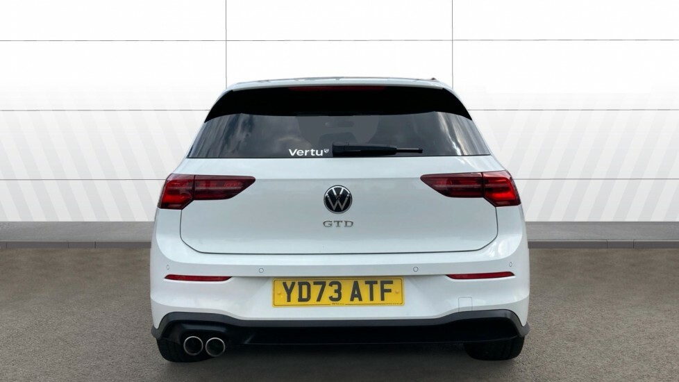 Volkswagen Golf Gtd White #6