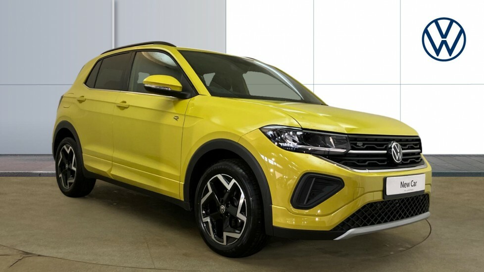 Volkswagen T-Cross R-line Yellow