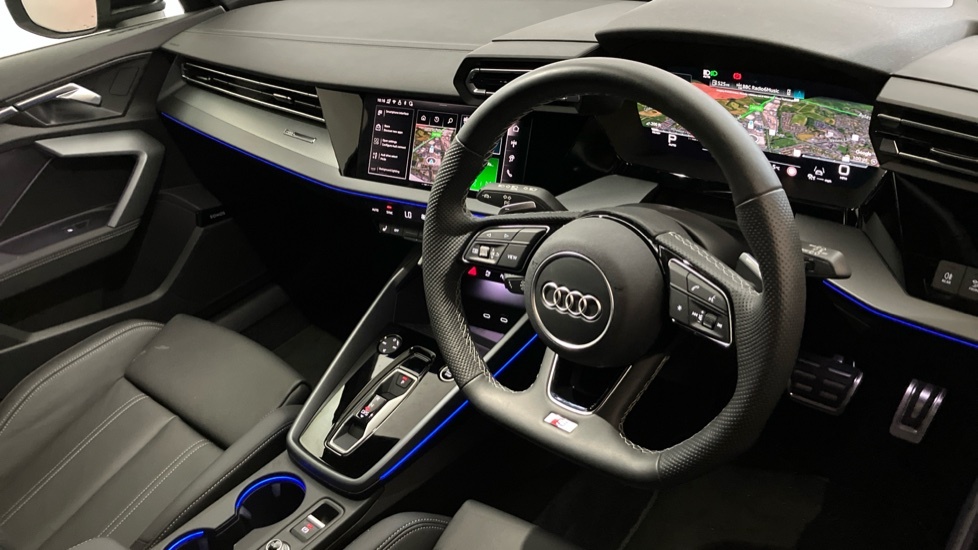 Audi A3 S Line VO26UZX Black #6