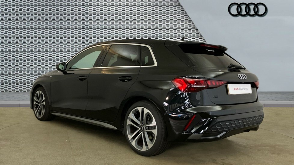 Audi A3 S Line VO26UZX Black #3