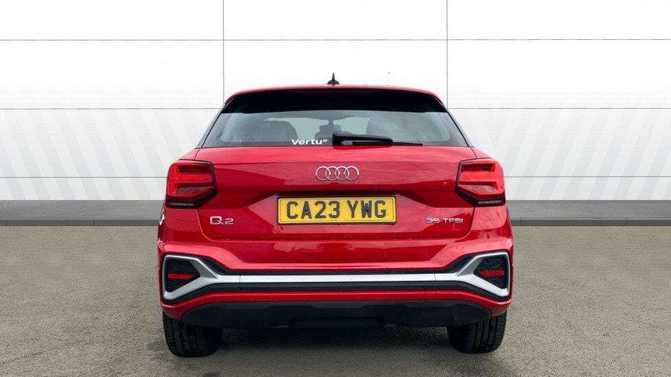 Audi Q2 S Line CA23YWG Red #6