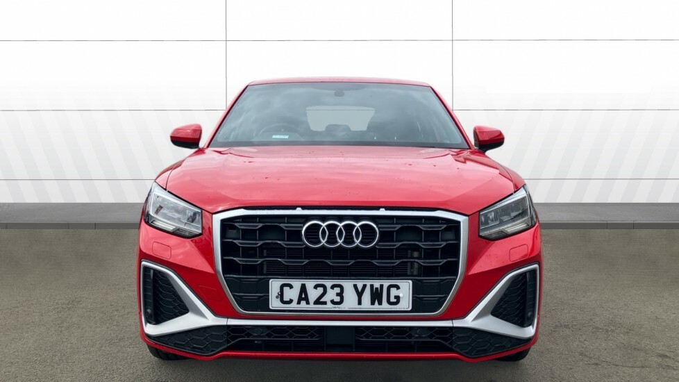 Audi Q2 S Line CA23YWG Red #3