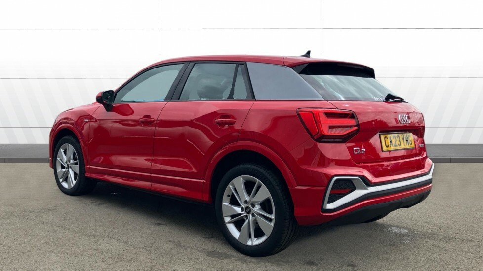 Audi Q2 S Line CA23YWG Red #2