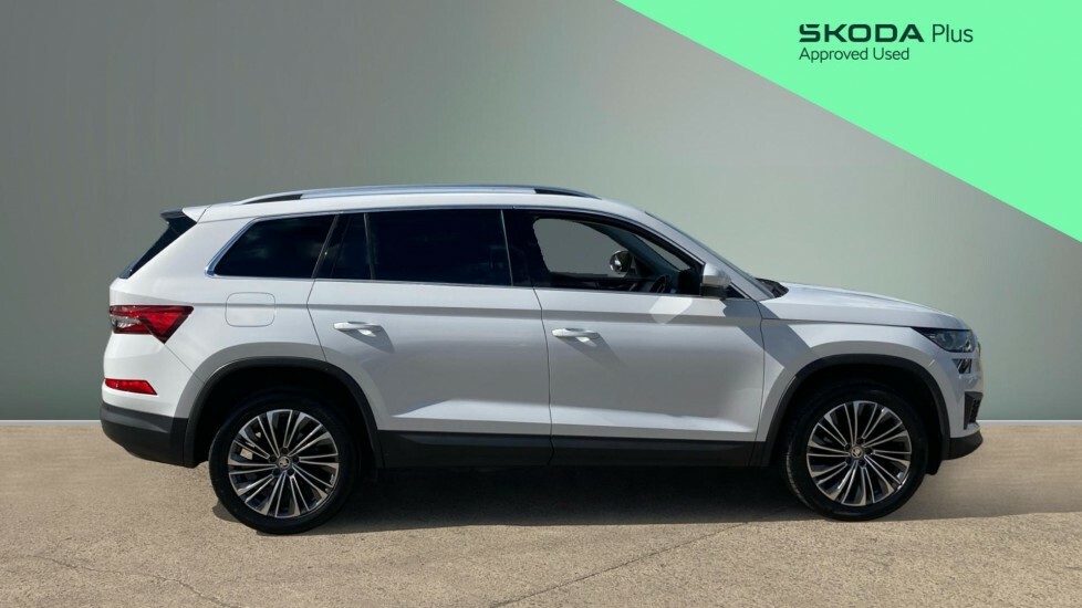 Skoda Kodiaq Se L Executive OY23NJX White #4