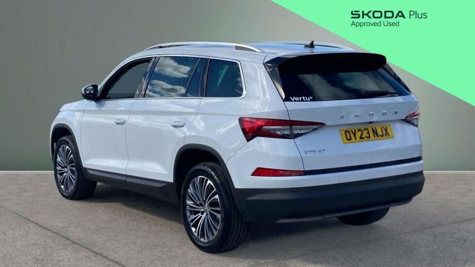 Skoda Kodiaq Se L Executive OY23NJX White #3