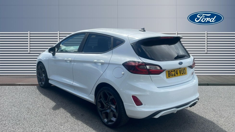 Ford Fiesta St-3 White #2
