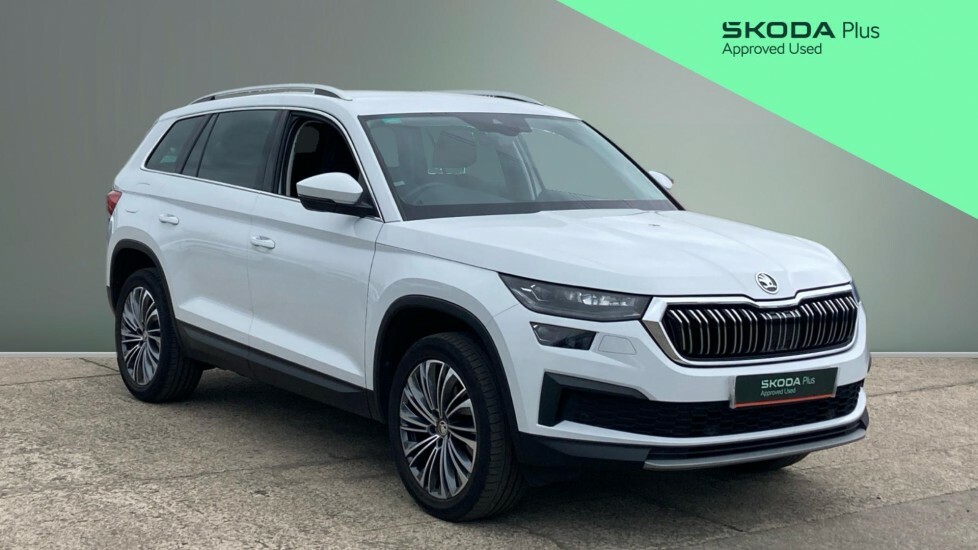 Skoda Kodiaq Se L Executive White