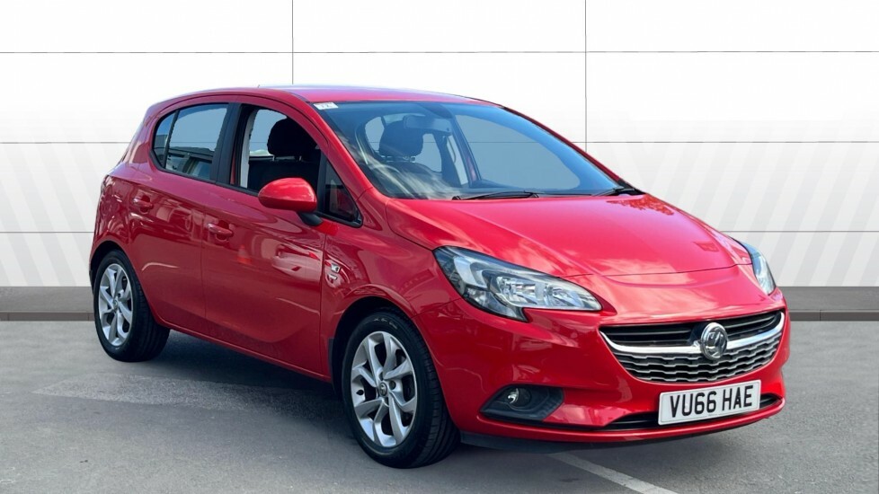 Vauxhall Corsa Energy Red