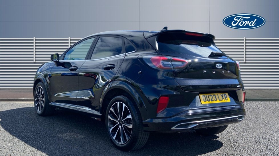 Ford Puma St-line Vignale OU23LXB Black #2