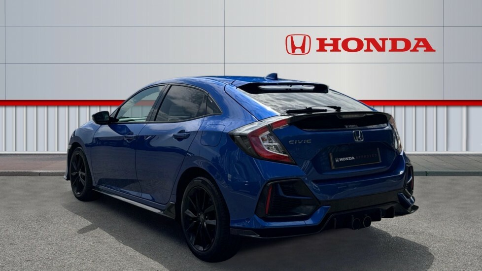 Honda Civic Sport Blue #3
