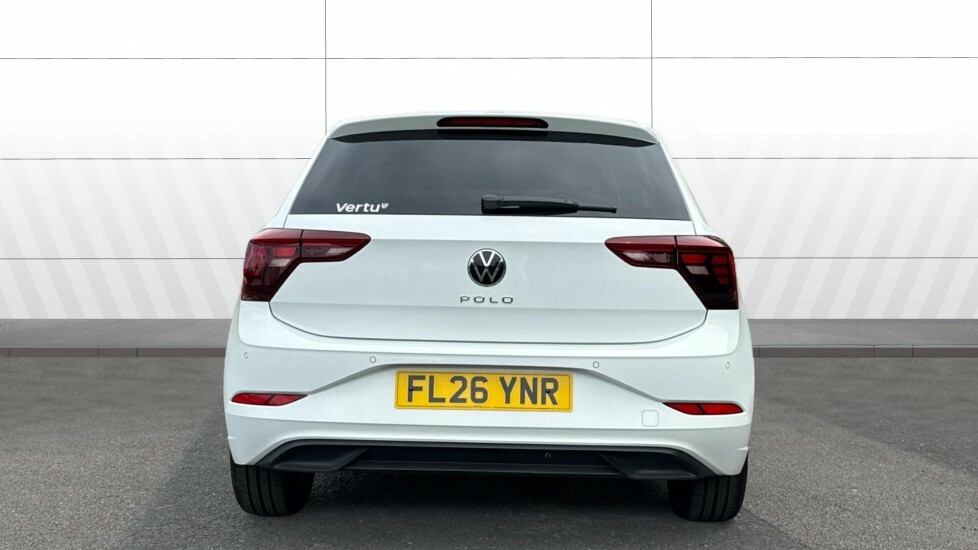Volkswagen Polo Match White #6